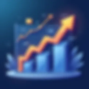 Graph showcasing CRM performance improvement