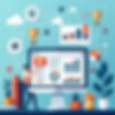 Key CRM Features Infographic An insightful infographic showcasing key CRM features relevant to the service industry.