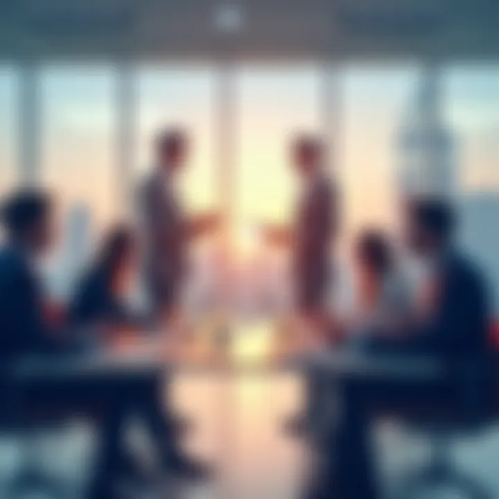 Problem-solving workshop in a corporate environment
