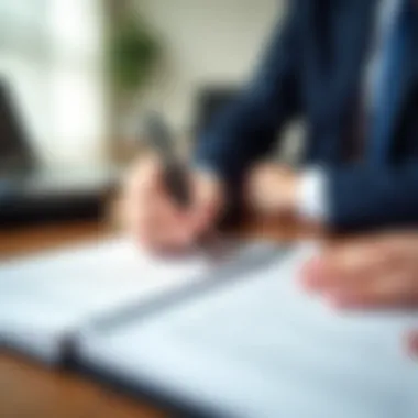 A close-up of a hand holding a notepad with notes