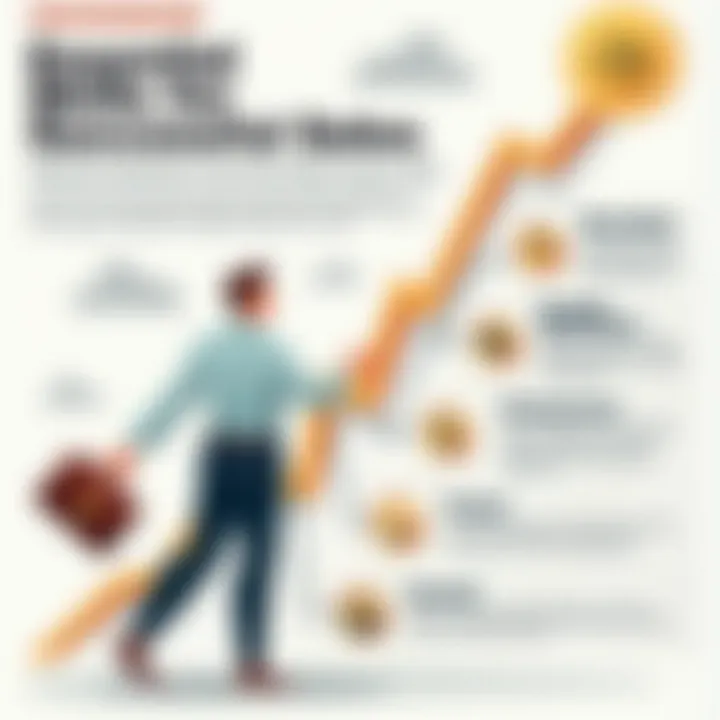 Infographic detailing the essential skills required for each sales stage