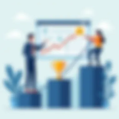 Illustration depicting the lead qualification process
